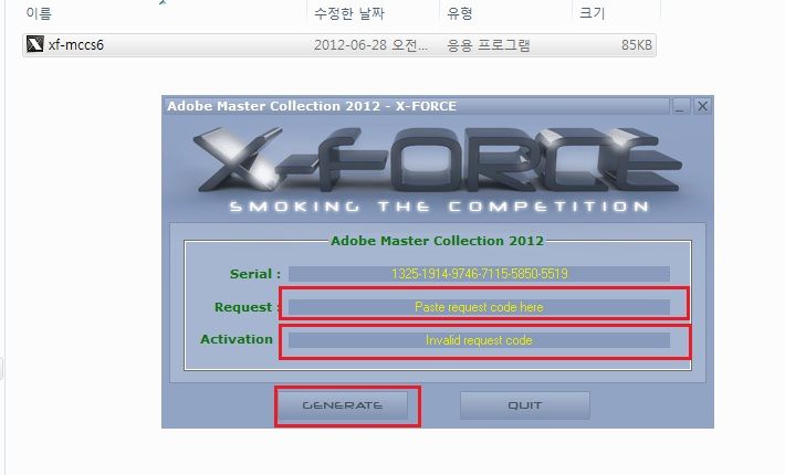 Adobe Master Collection Cs6 X Force Keygen Invalid Request Code